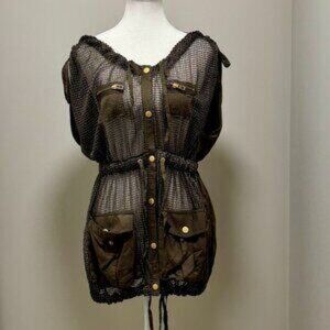 woman's | Armani | Mesh | top